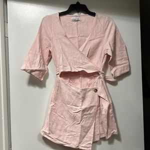 Urban Outfitters Baby Pink Romper